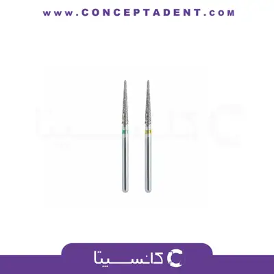 فرز الماسی مدل سوزنی توربین 5 عددی – Dental Diamond Burs Needle 858