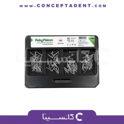 وج آناتومیک شفاف 100 عددی – Ruby Platon Transparent Wedge