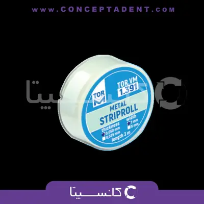 نوار ماتریس فلزی رولی برند TORVM – Striproll (Round Box)