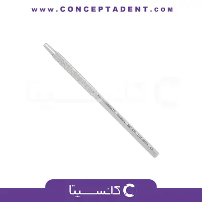 دسته آینه استیل گرد مدل شیاردار – Stainless Steel knurled Mirror handle 426